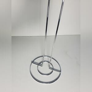Silver Paper Towel Holder